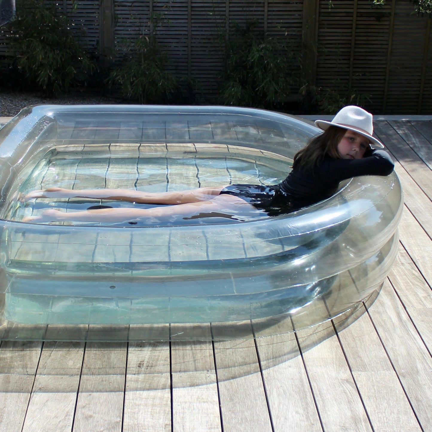 Pewter Translucent Arch Pool